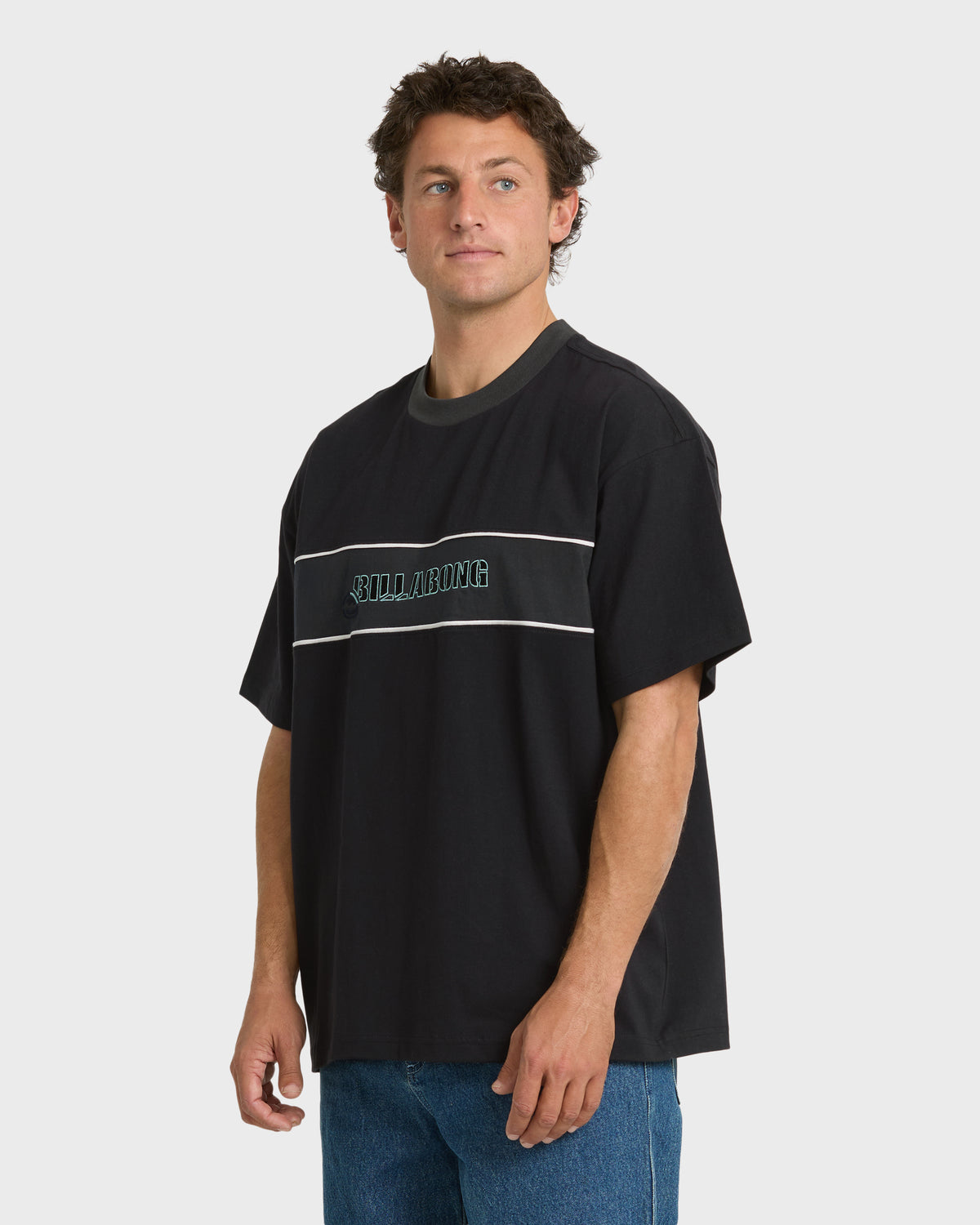 
Spec Triband Short Sleeve Knit T-Shirt - Black