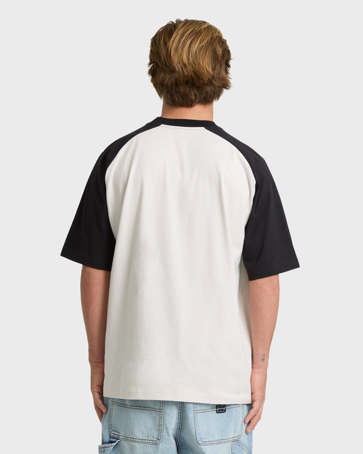 
Spec Bio Raglan Crewneck Sweatshirt - Fog Gray