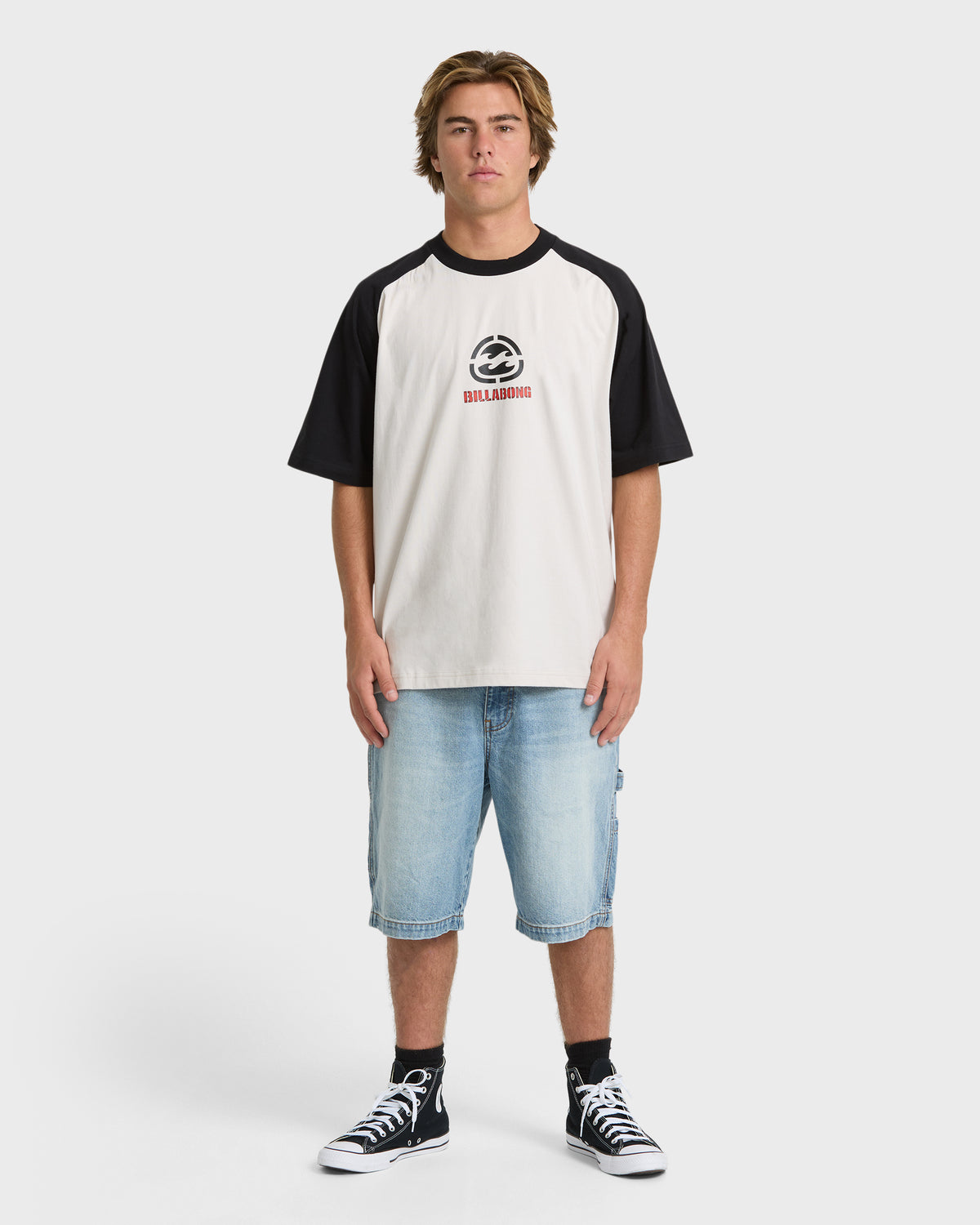 
Spec Bio Raglan Crewneck Sweatshirt - Fog Gray