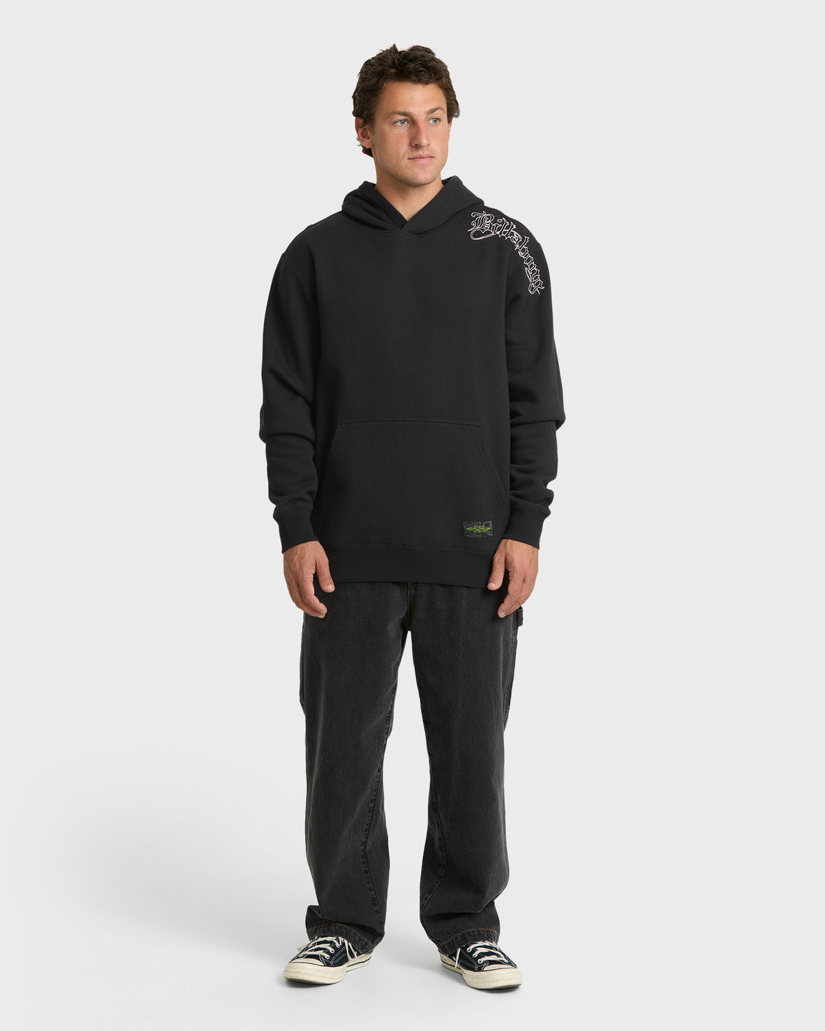 
Immortal Zip-Up Hoodie - Black