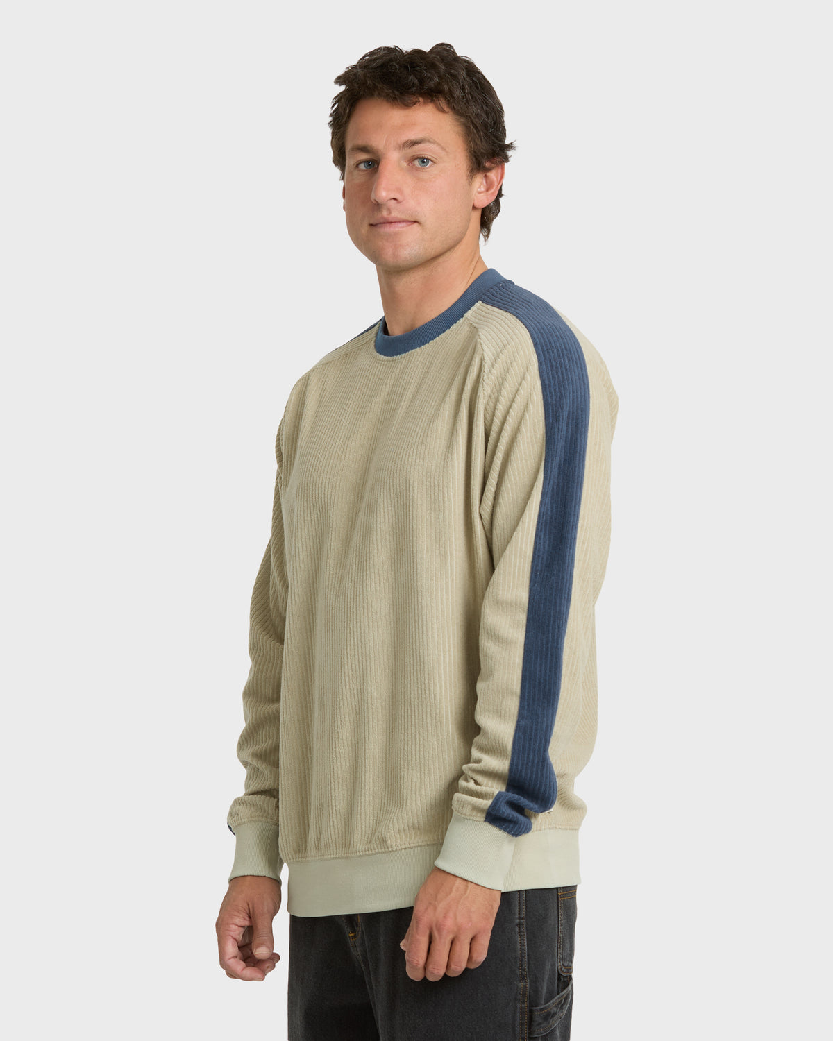 
Garage Crewneck Sweatshirt - Sand Khaki