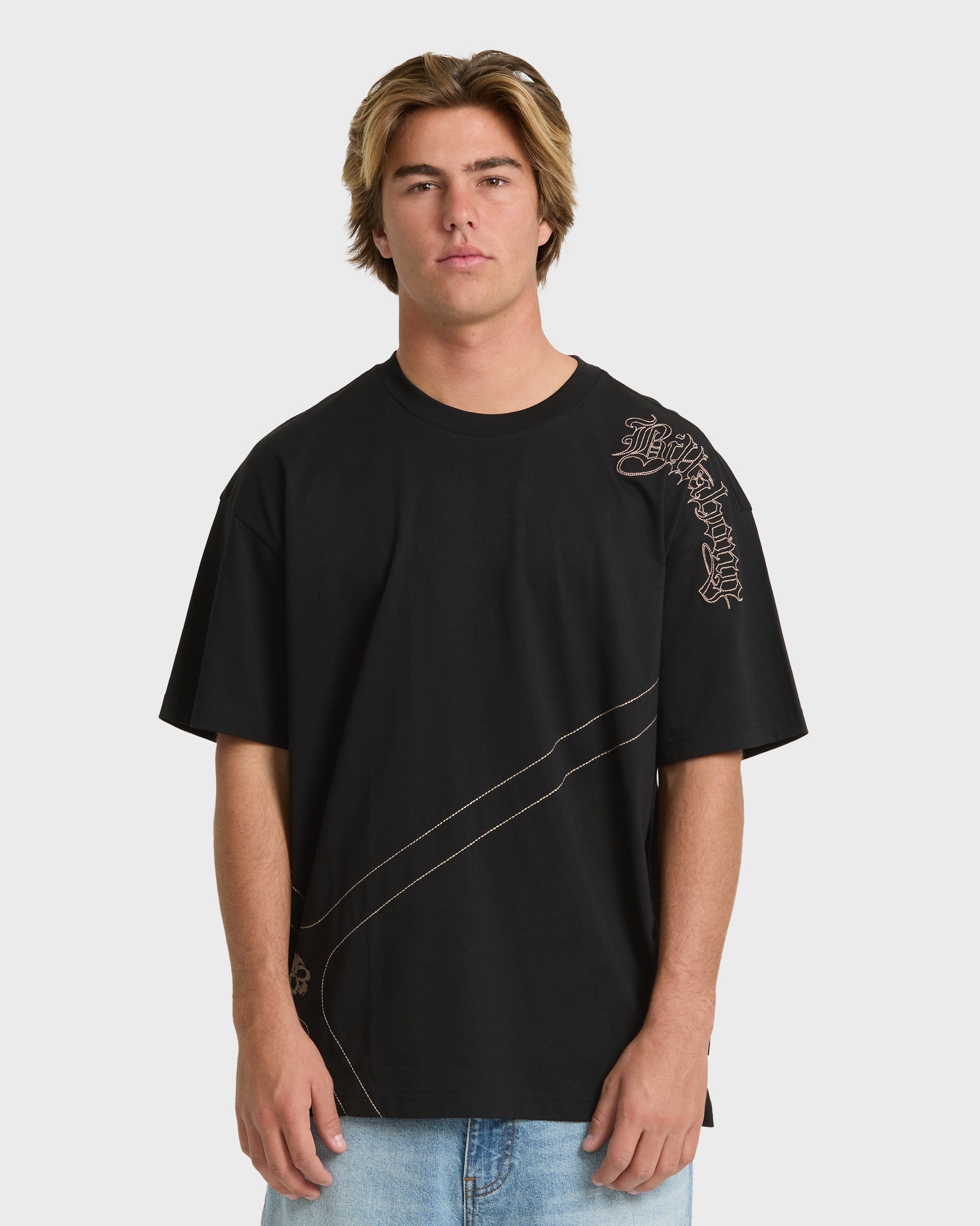Immortal Blast Short Sleeve Knit T-Shirt - Black – Billabong