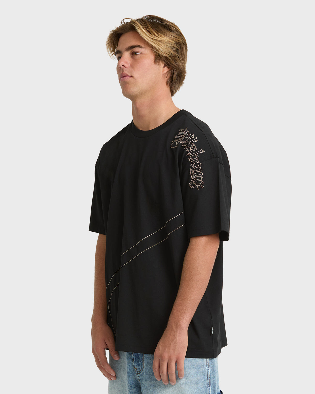 
Immortal Blast Short Sleeve Knit T-Shirt - Black