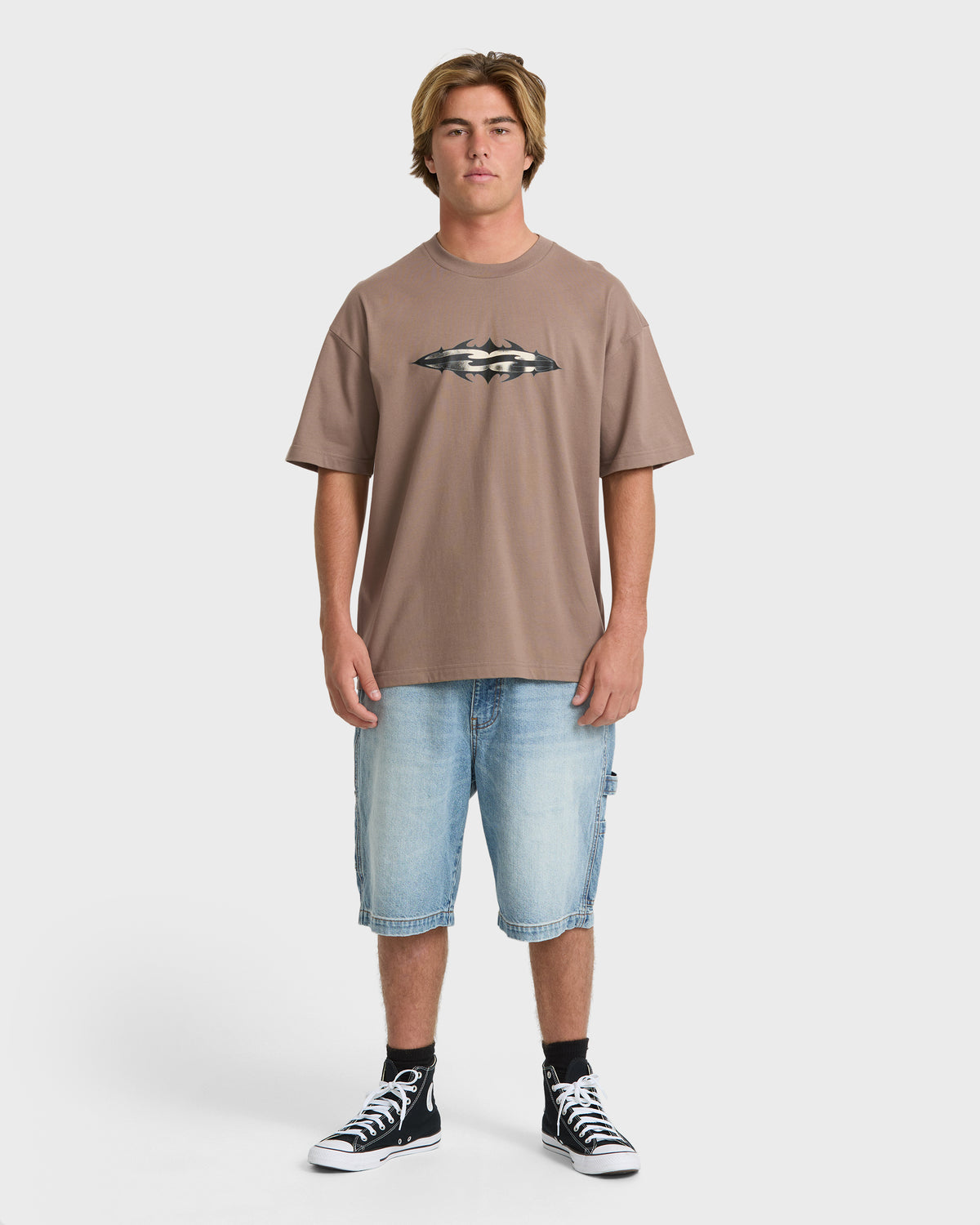 
Immortal Diamond Short Sleeve T-Shirt - Stone