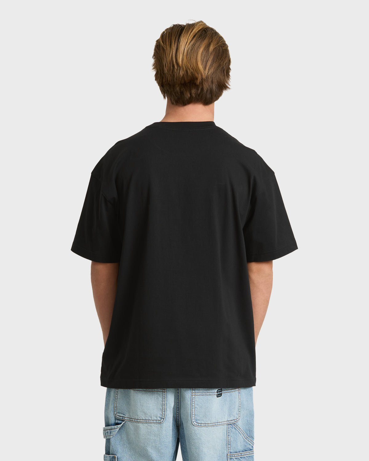 
Spec Bio Wave Short Sleeve Knit T-Shirt - Black