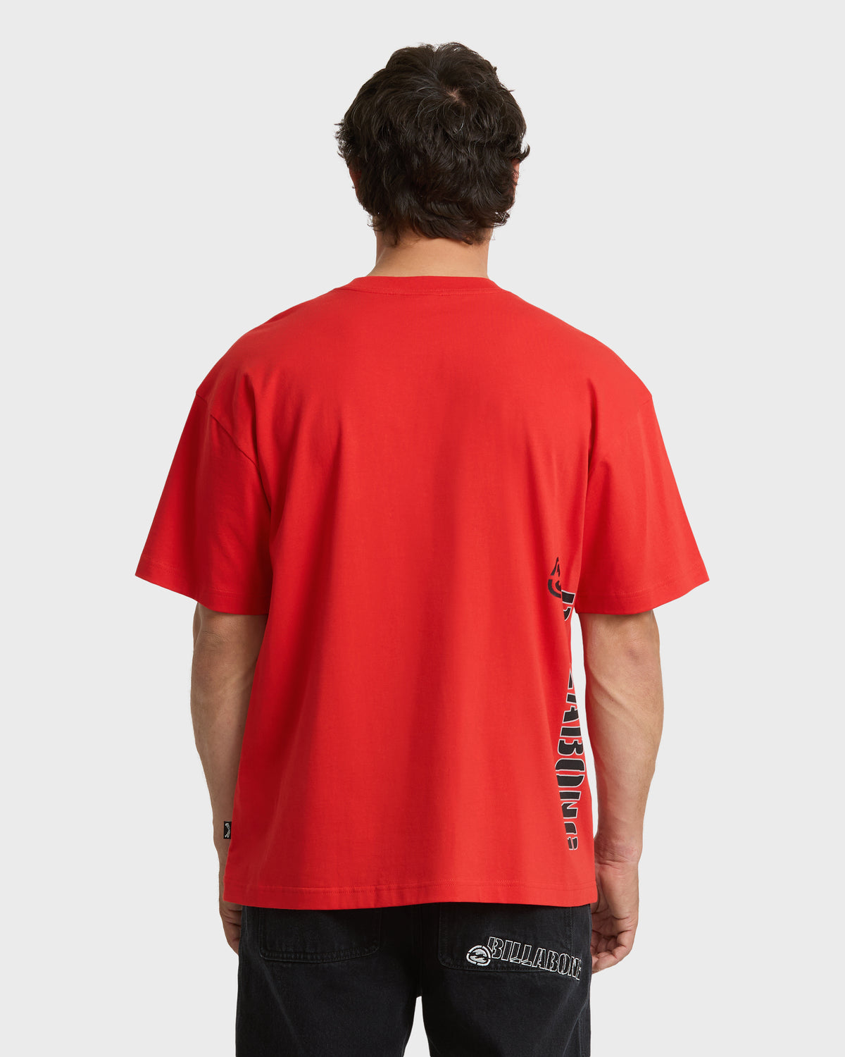 
Spec Tilt Short Sleeve Knit T-Shirt - Red