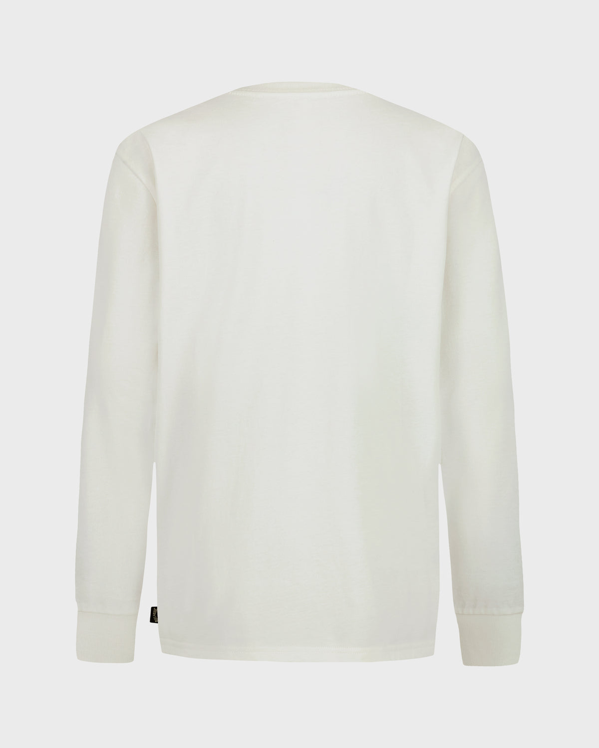 White sweater on a light gray background