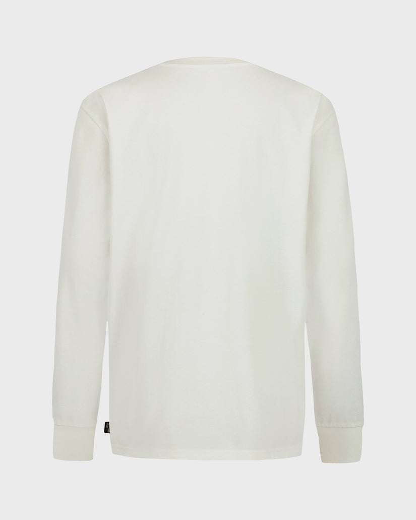 White sweater on a light gray background