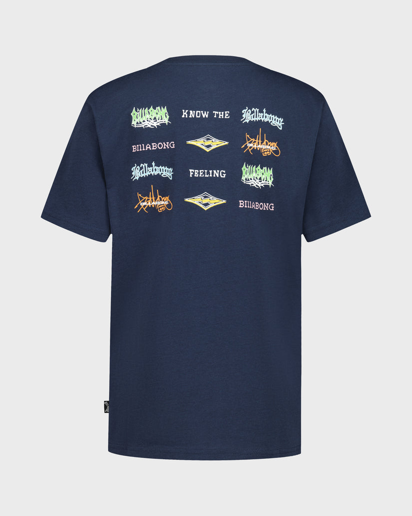 Boys Know The Feeling Short Sleeve T-Shirt