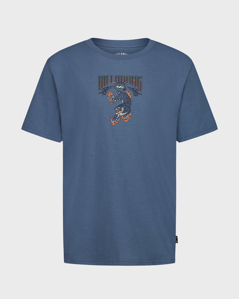 Boys Inferno Tiger Short Sleeve T-Shirt