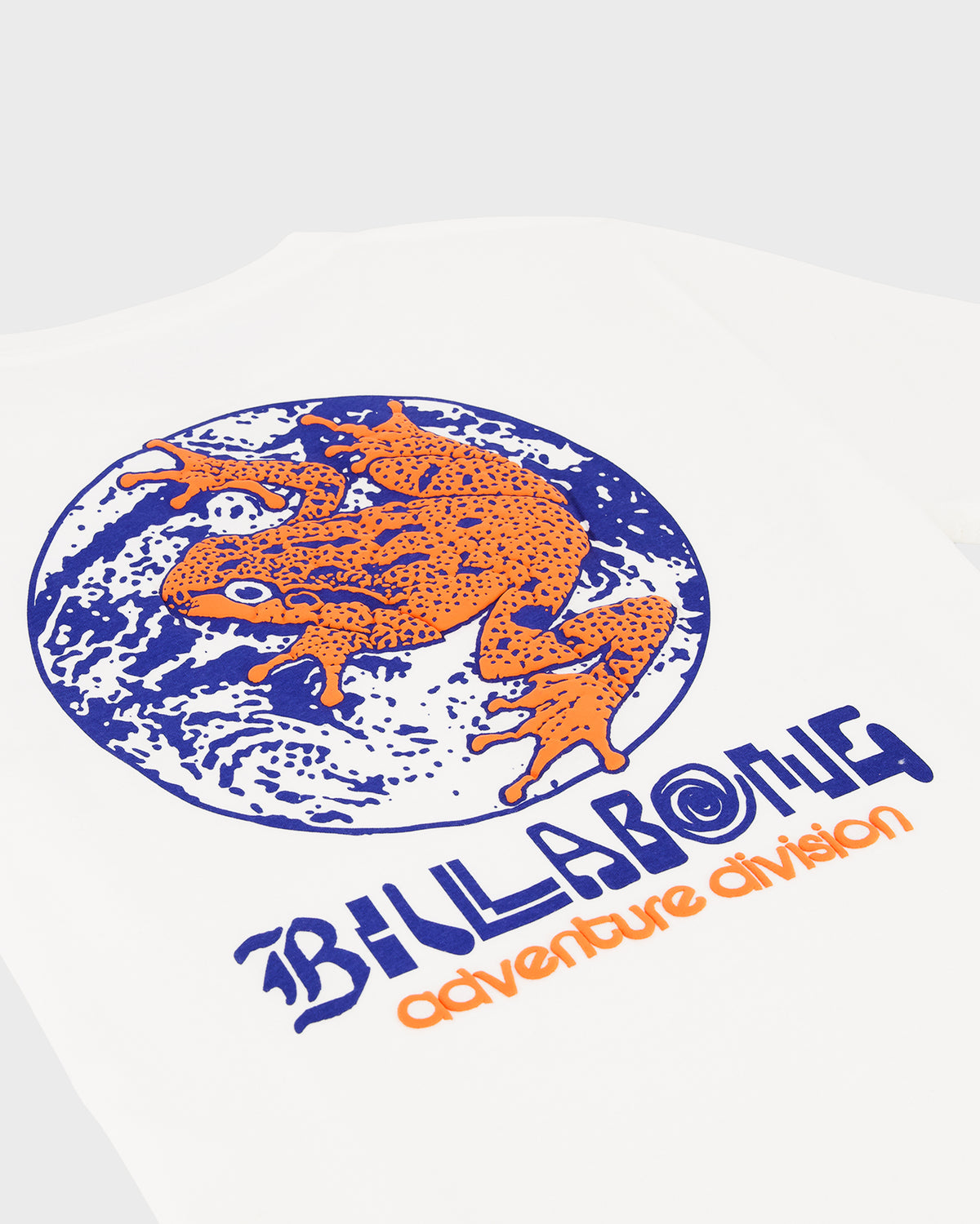 Billabong logo with a frog design on a white background