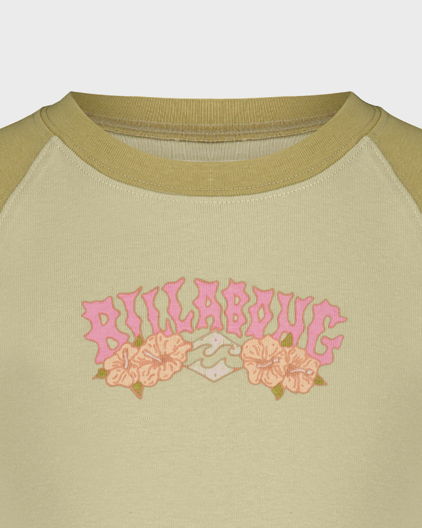 Girls Hibiscus Minds Short Sleeve T-Shirt