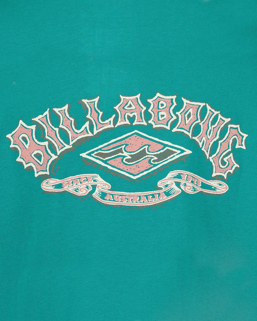 Boys Heritage Arch Hooded Long Sleeve T-Shirt