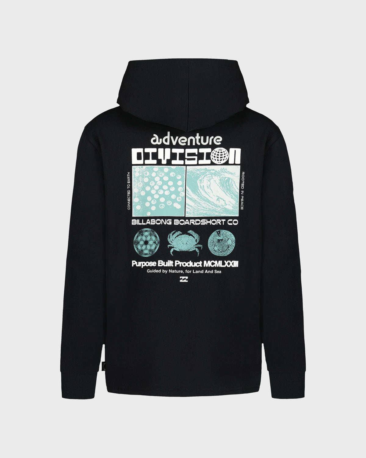 Boys Particle Hooded Long Sleeve T-Shirt