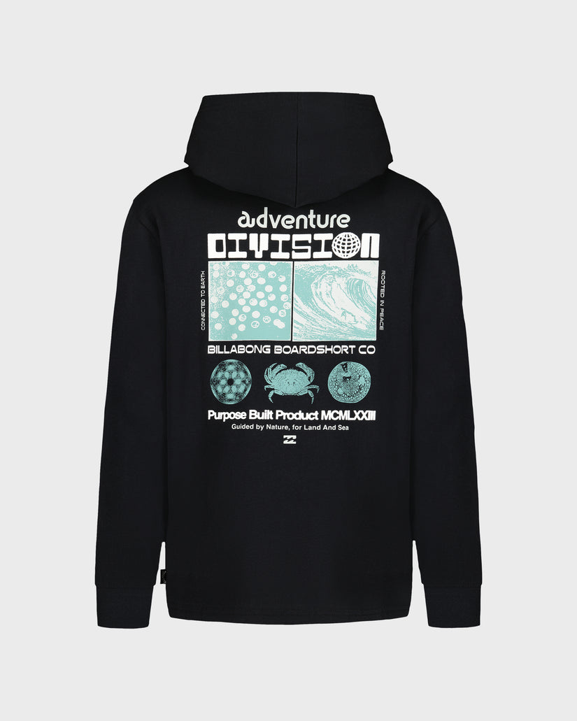 Boys Particle Hooded Long Sleeve T-Shirt