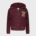 Girls Wildflower Zip Sweatshirt