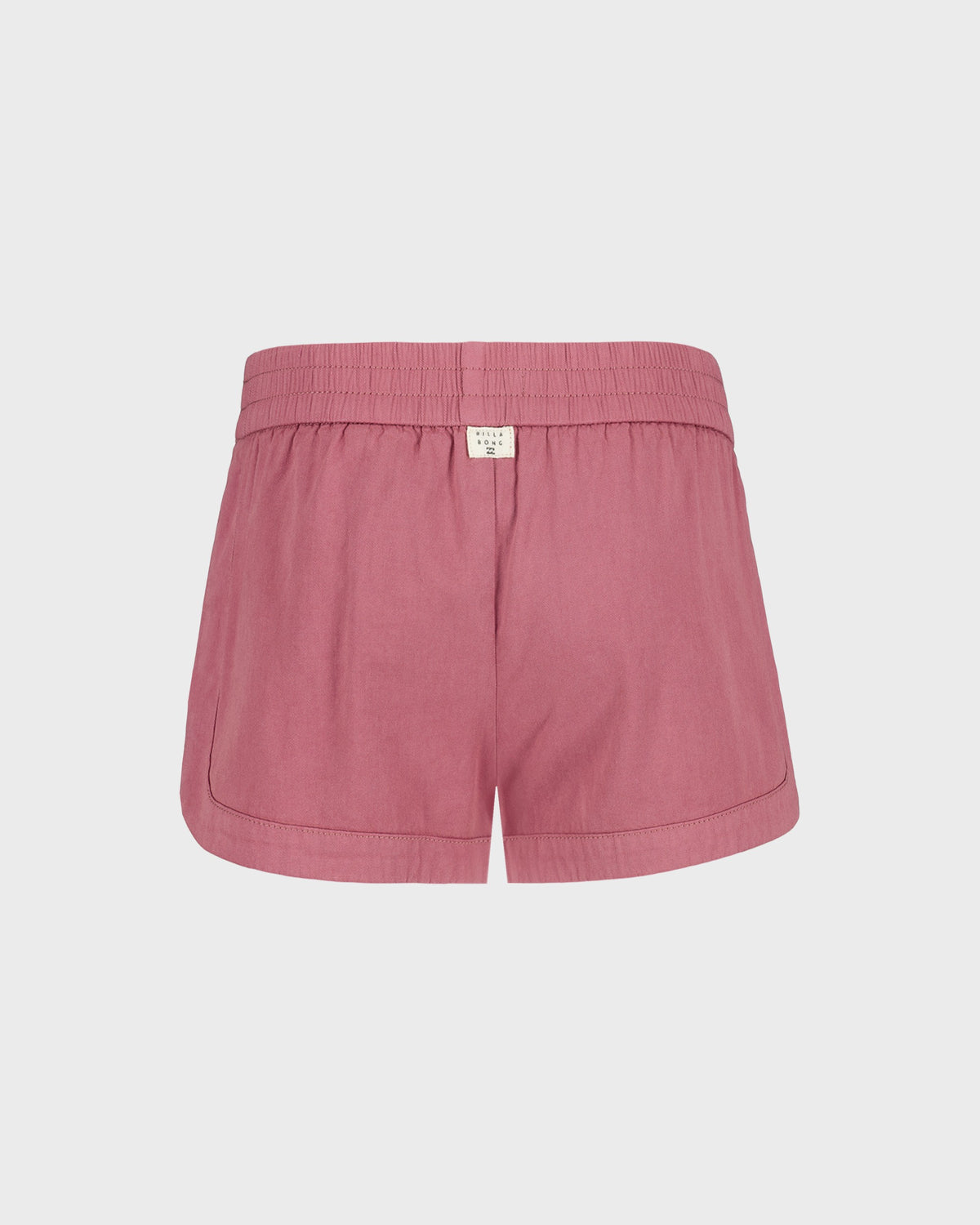 Pink shorts on a light gray background