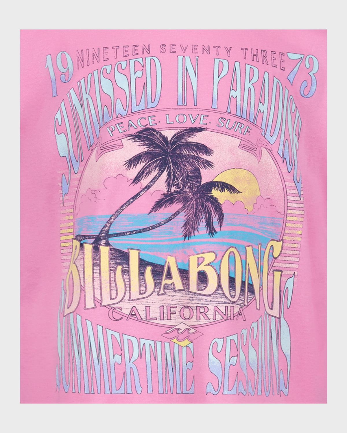 Girls Sunsets Oversized T-Shirt