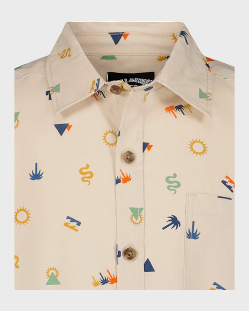 Boys Sundays Short Sleeve Shirt