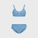 Girls Botanic Blues Bikini Set