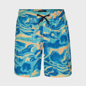 Little Boys Sundays Layback Swim Trunks