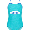 Girls Wander Over One Piece Swimsuit