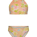 Girls Crazy For Coral Bikini Set