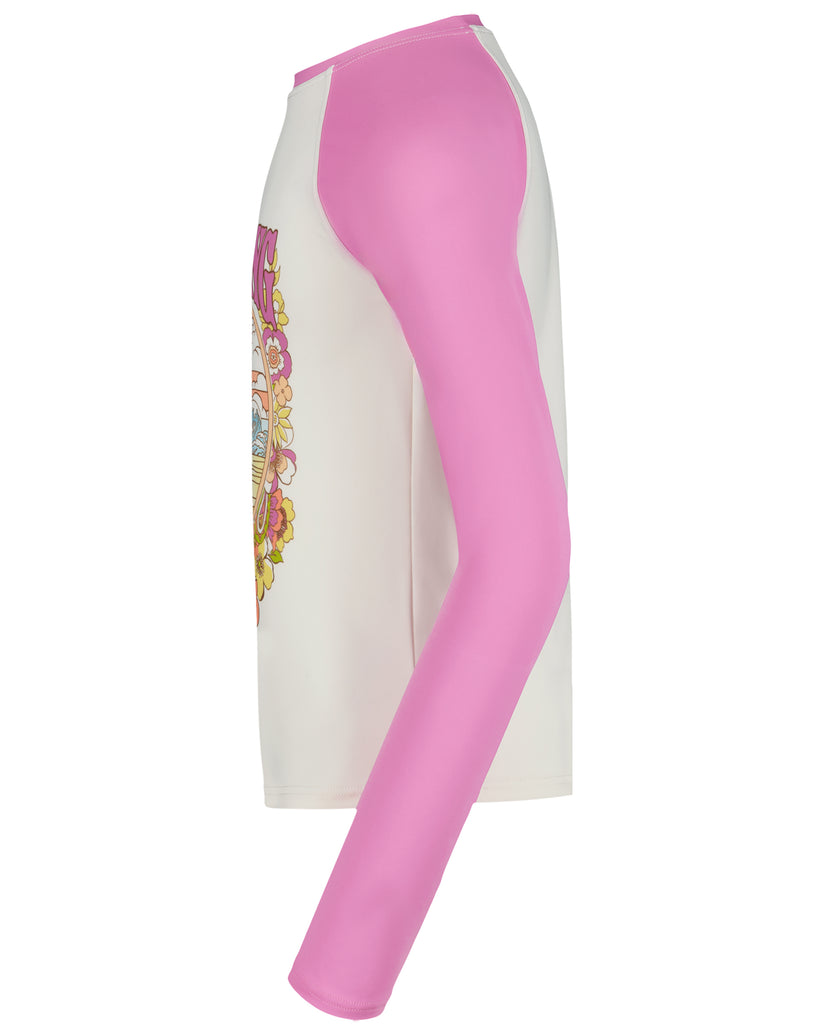Girls Sweet Ride Long Sleeve Rashguard