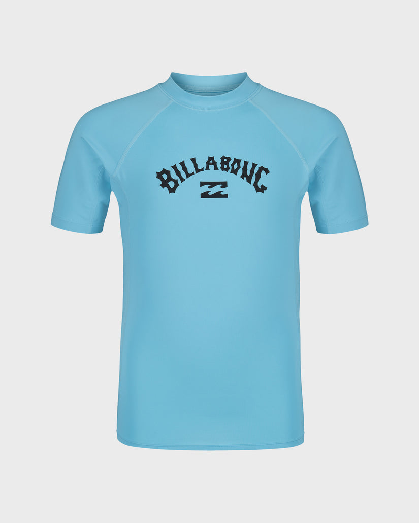 Boys Arch Performance Fit Short Sleeve Rashguard