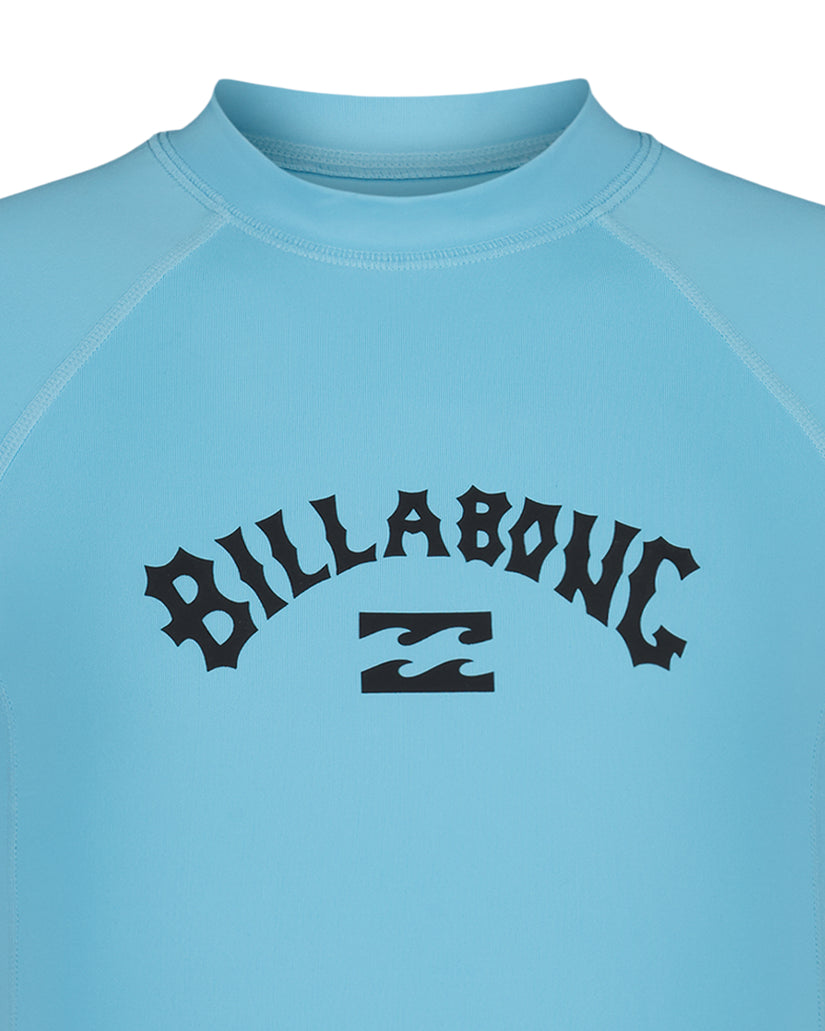 Boys Arch Performance Fit Short Sleeve Rashguard