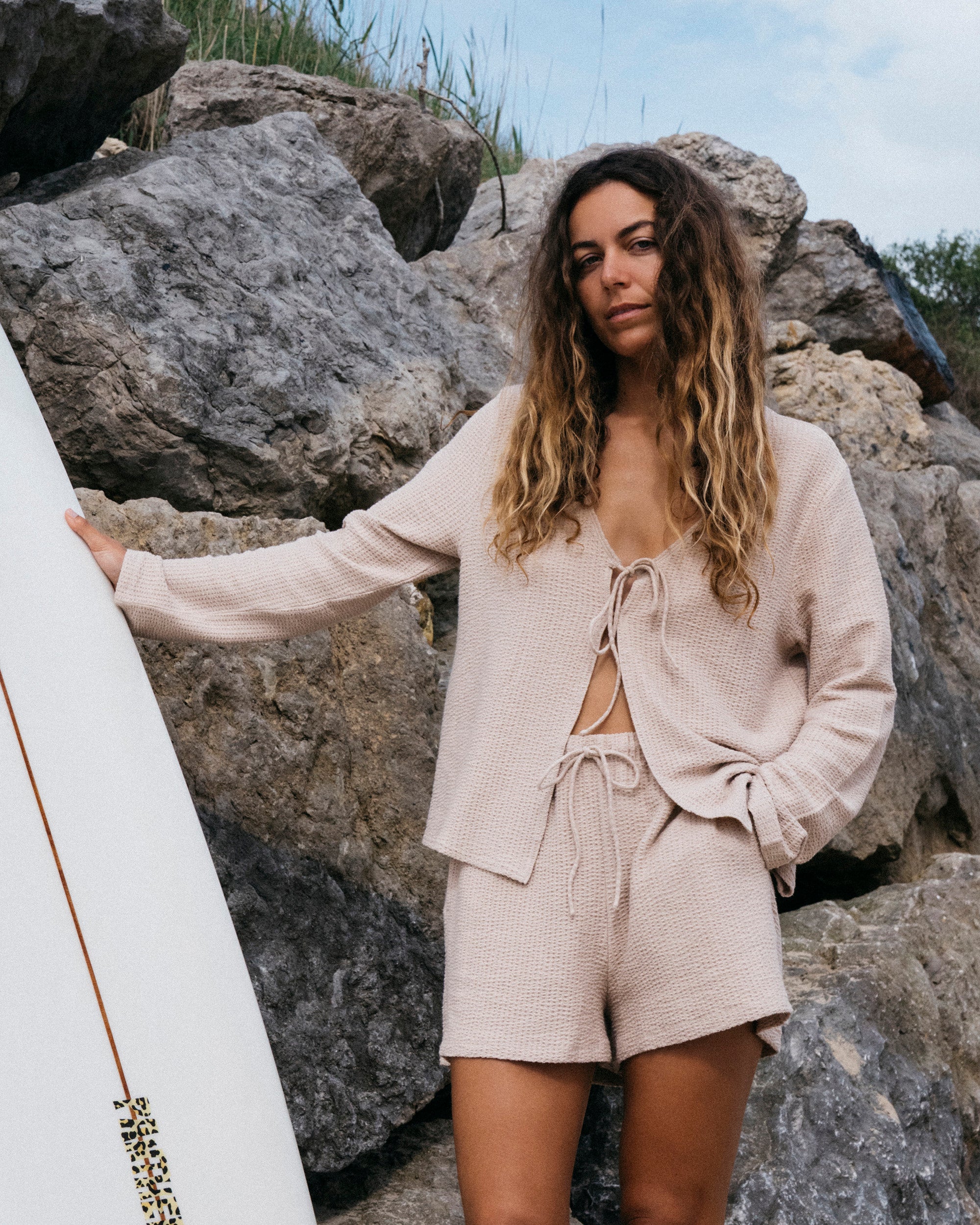 Maya Long Sleeve Top - Oatmeal | Billabong