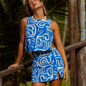 So Breezy Tank - True Blue