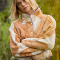 Dawney Snap Up Sweatshirt - White Cap