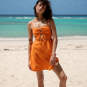 Lima Mini Dress - Saffron