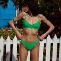 Tanlines Cocoa Skimpy Bikini Bottom - Summer Green