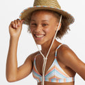 Girl's Beach Dayz Hat - Tangy Peach