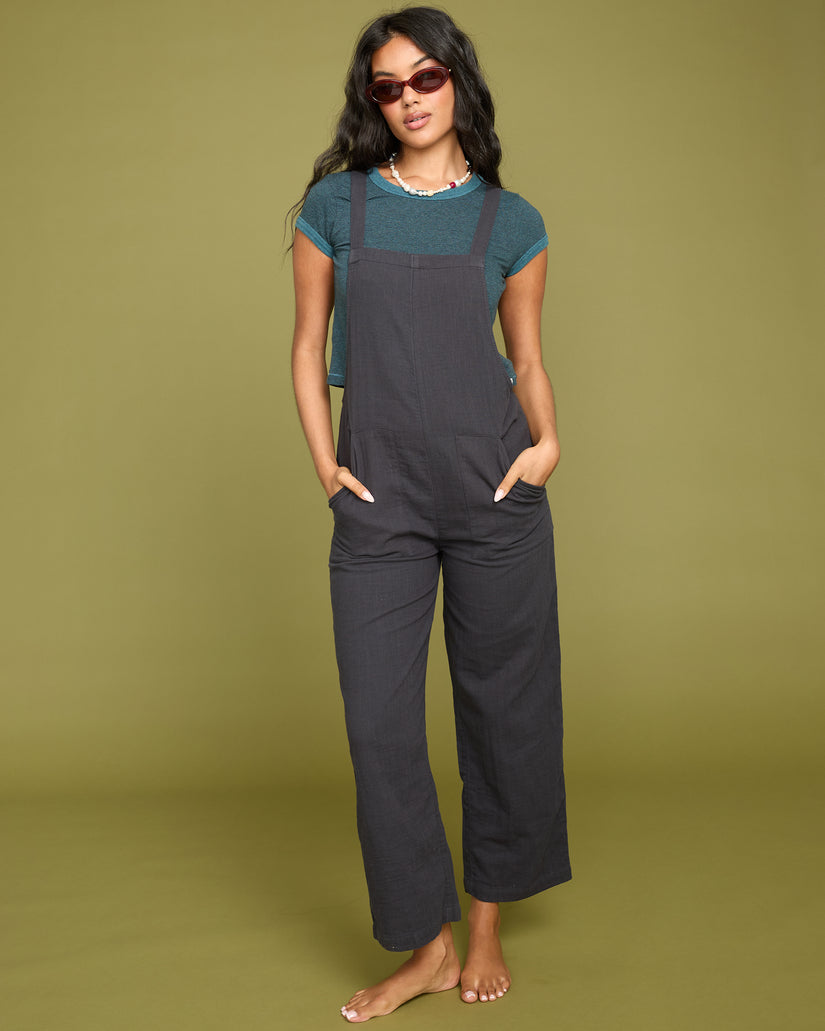 Pacific Time Jumpsuit - Black Sands