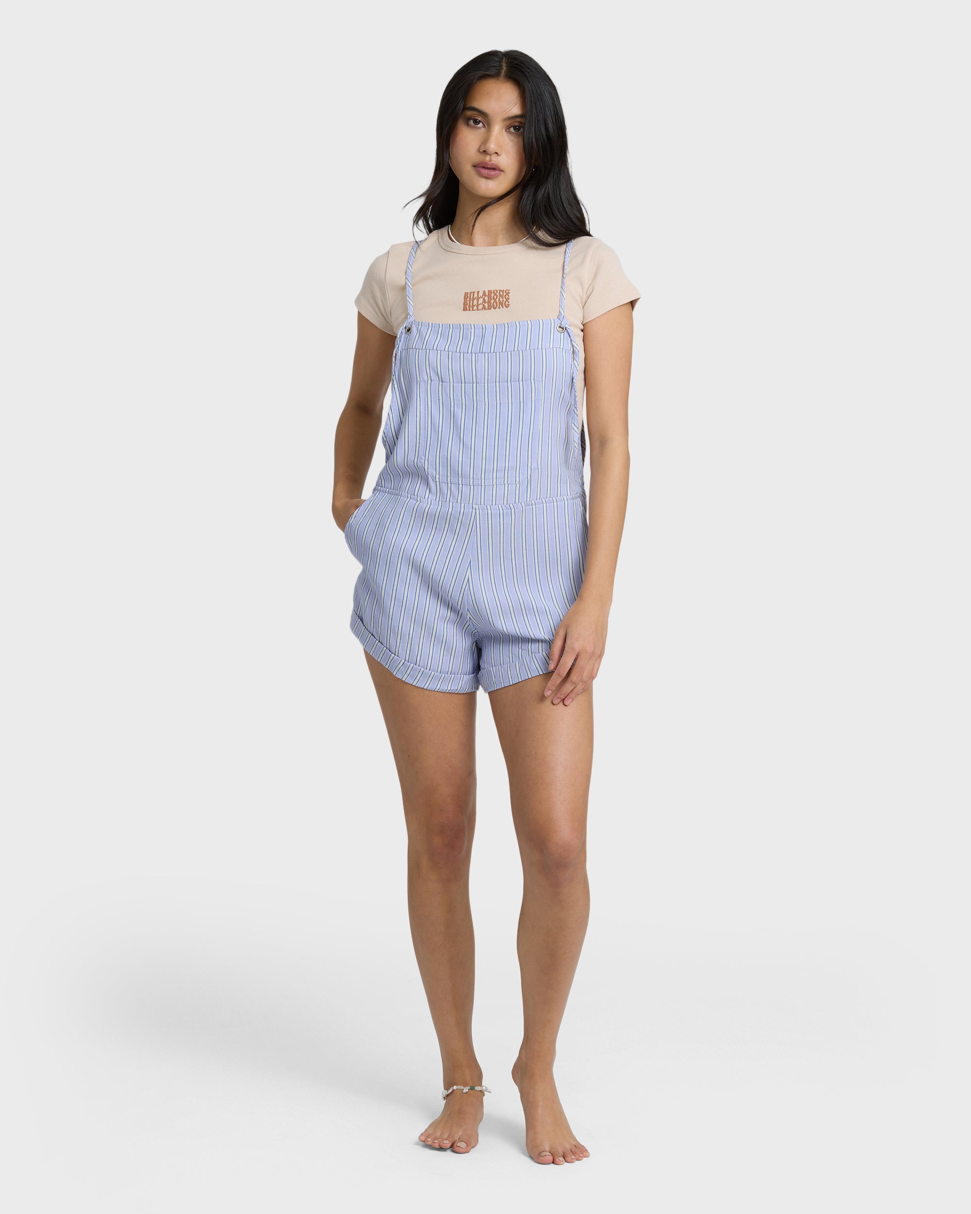 Wild Pursuit Yarn-Dyed Overalls - Twilight Blue | Billabong