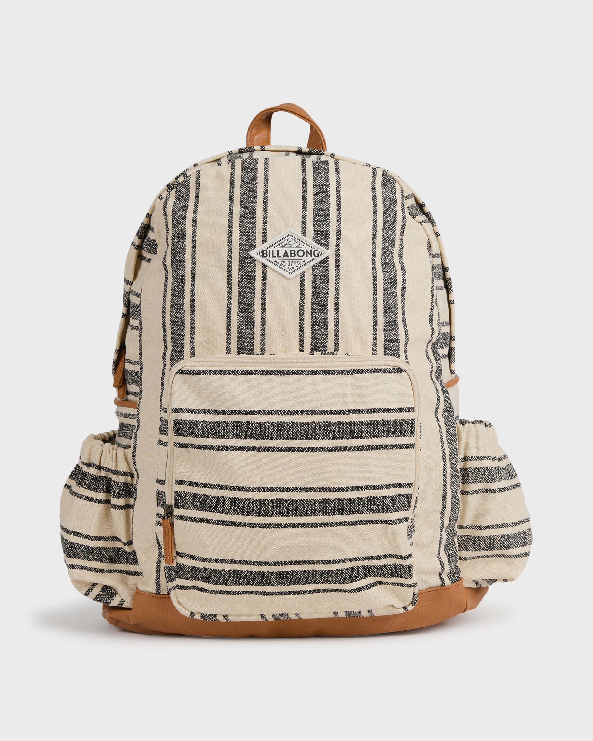 Off-White Black and White Striped Women\'s Backpack Off-White Diagonals Mini Backpack - White Backpacks  main image 4