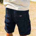 Short de travail Bad Dog - Bleu marine