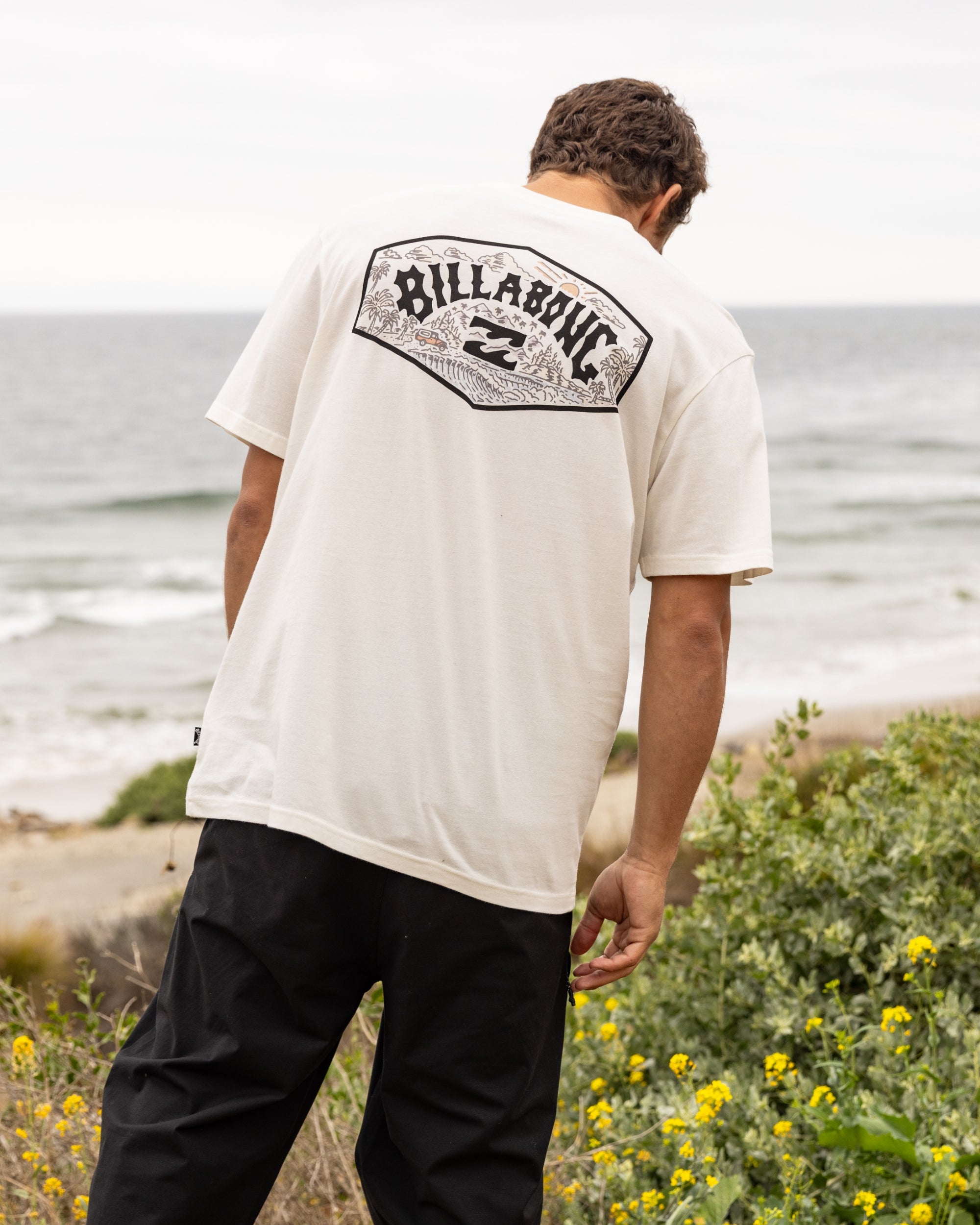 Scenic Arch Adiv Premium Short Sleeve T-Shirt - Off White | Billabong