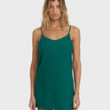 Summer Love Mini Slip Dress - Deep Sea