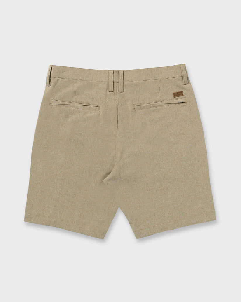Crossfire Submersible 19" Amphibian Hybrid Shorts - Khaki