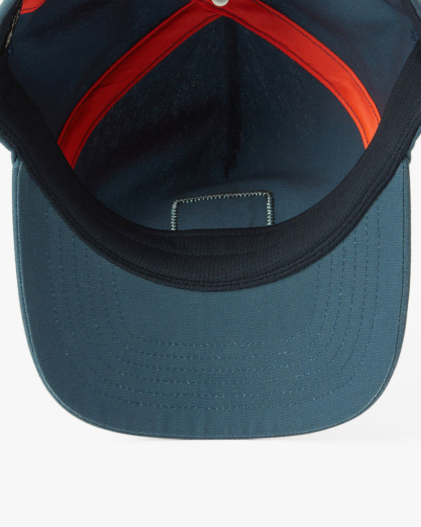 Boys Grom Snapback Hat - Washed Blue