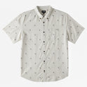 Boys All Day Jacquard Short Sleeve Woven Shirt - Chino