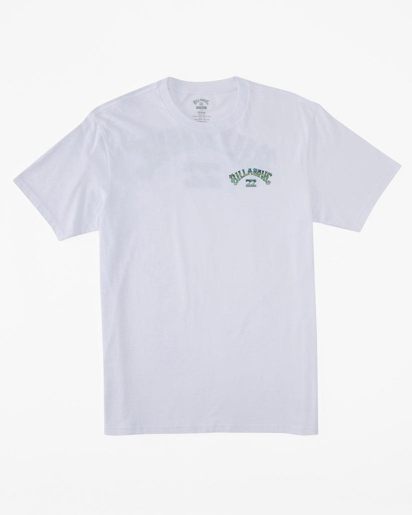 Boys 2-7 Arch Fill T-Shirt - White