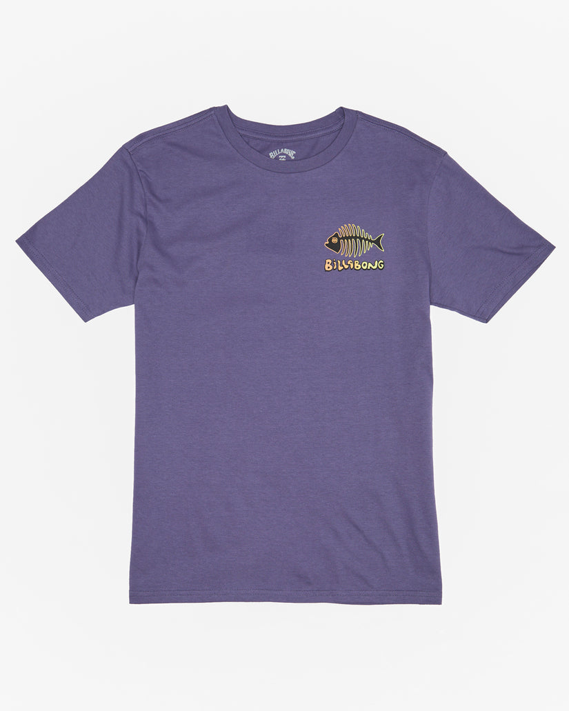Boys Sharky T-Shirt - Dusty Grape