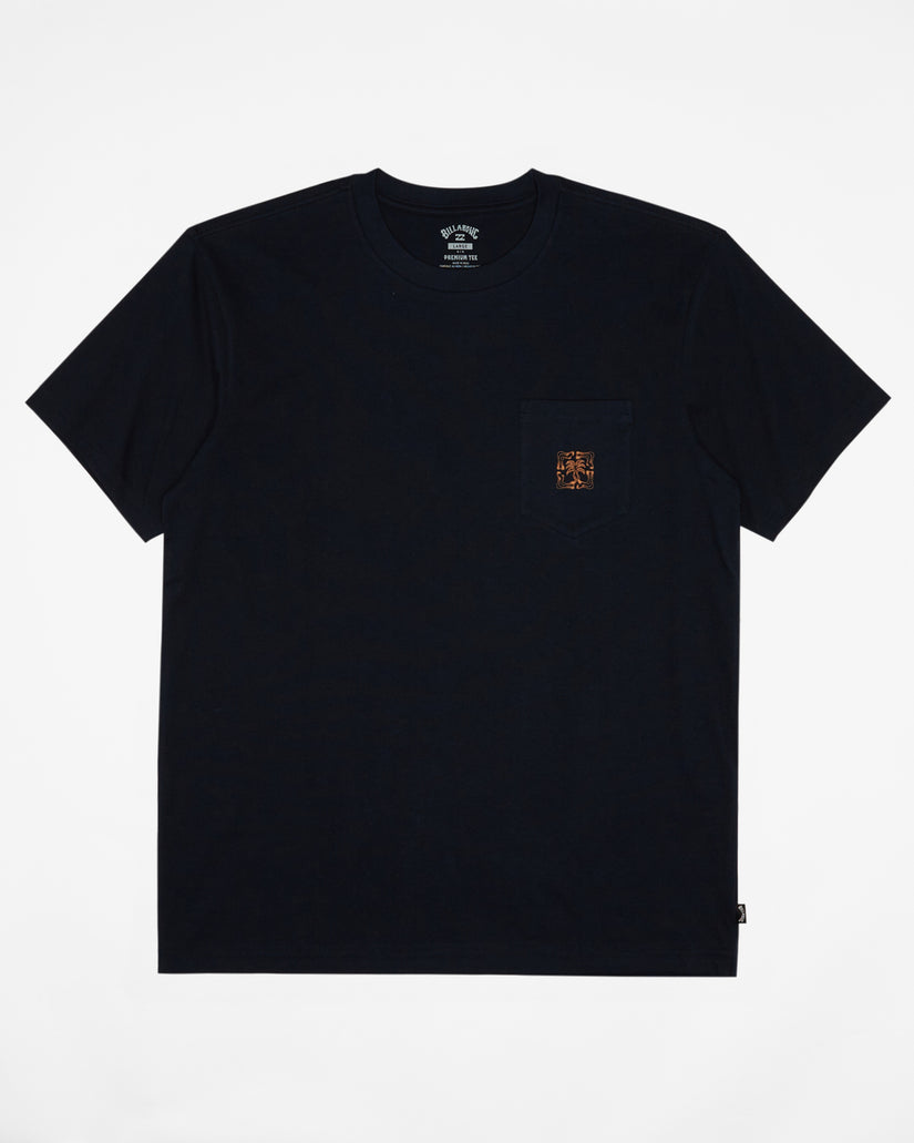 Boys Troppo Pocket T-Shirt - Navy