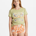 Mad For You Elastic Waist Shorts - Tangy Tangerine