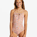 Girls Last Bloom One-Piece Swimsuit - Multi